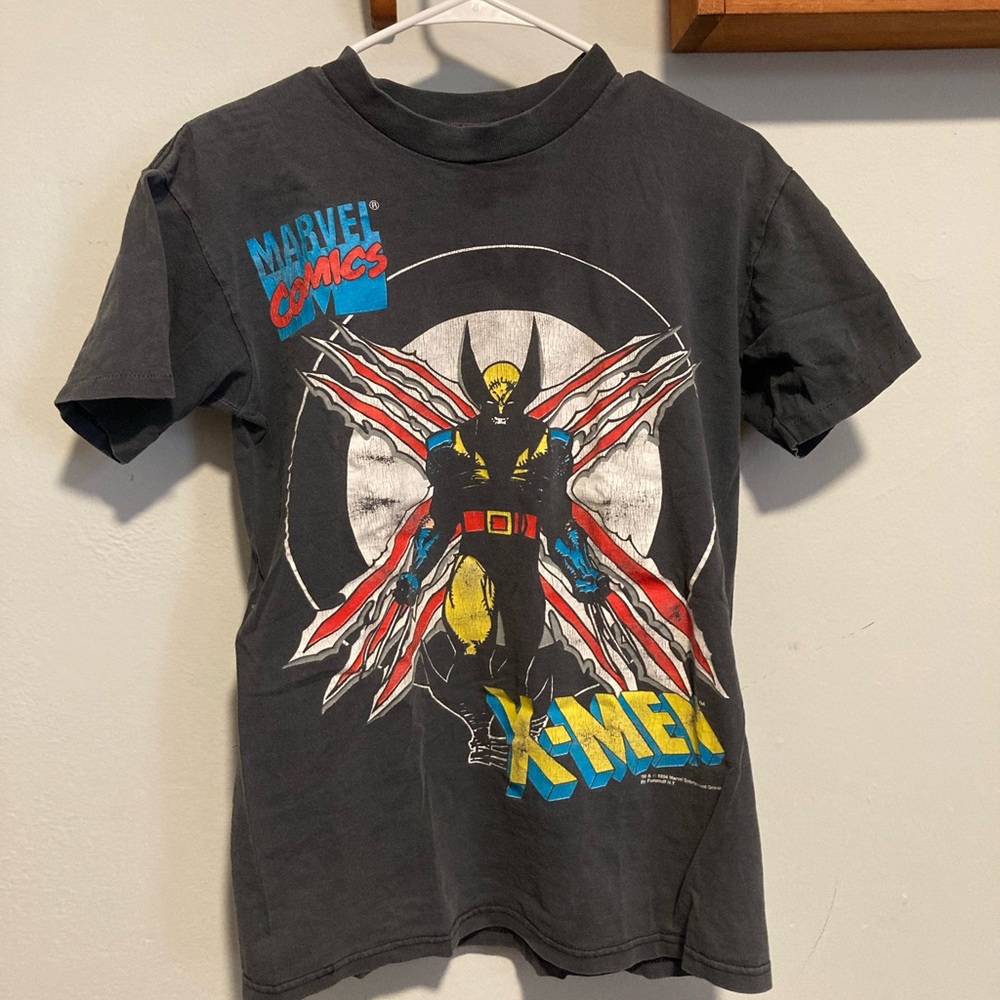 Rare Vintage Marvel Comics Weapon X Wolverine 1994 tee Size S